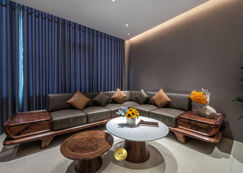 Sofa gỗ óc chó V'LOTUS SF-39